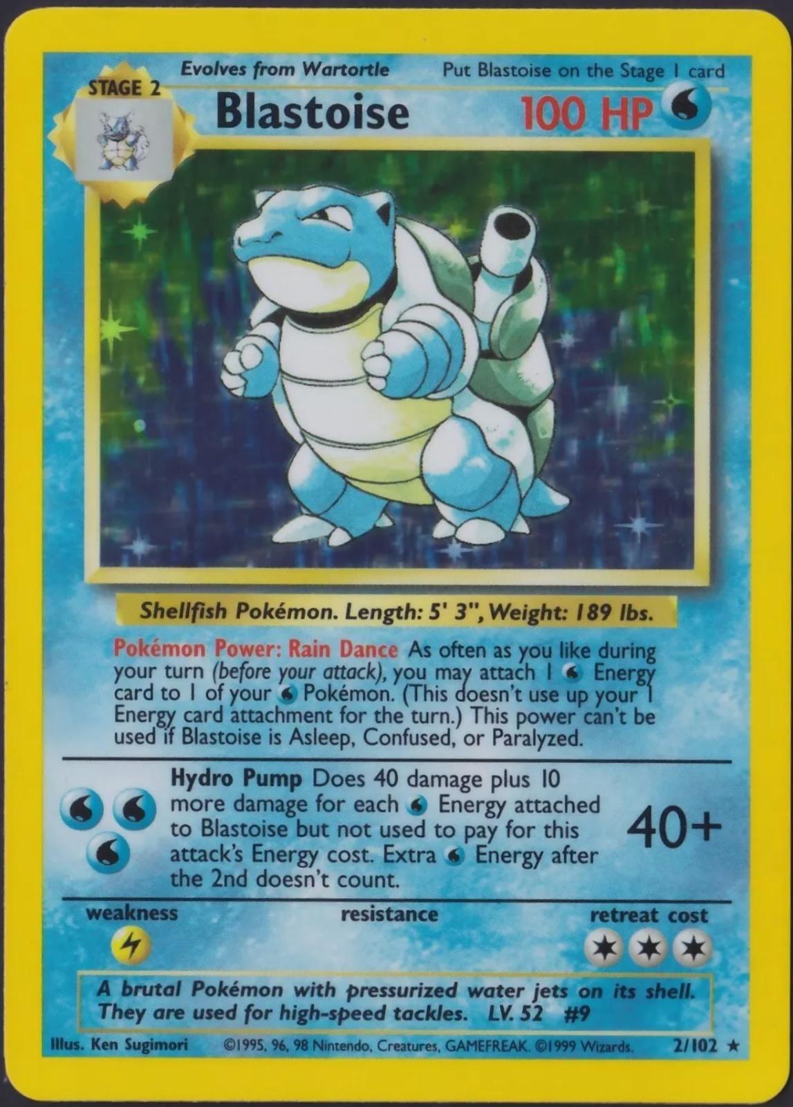 Blastoise Base Set